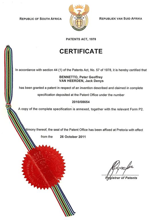 South Africa Patent 2 South Africa Patent by lexgin