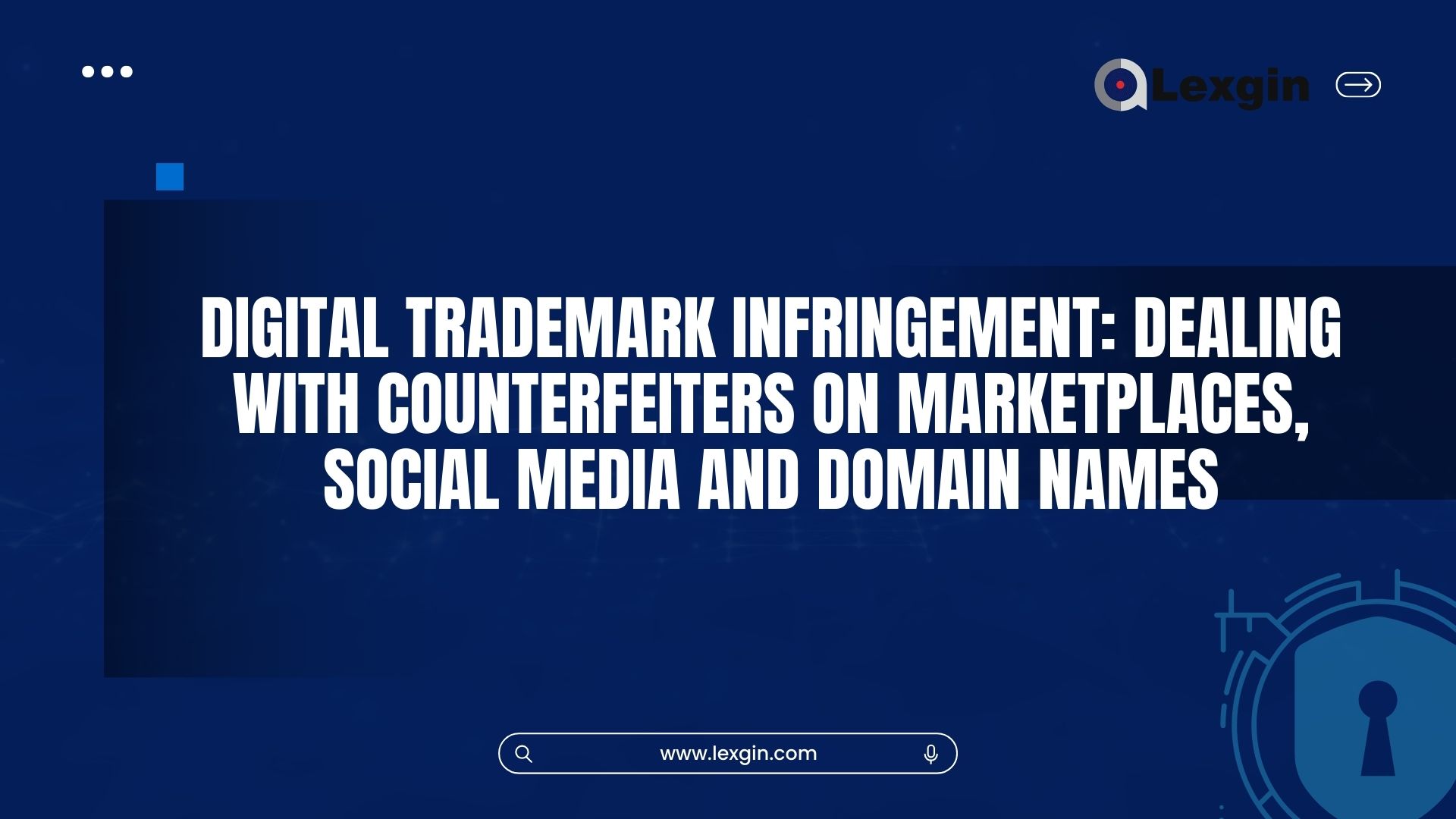 Digital Trademark Infringement Dealing with Counterfeiters on Marketplaces, Social Media and Domain Names