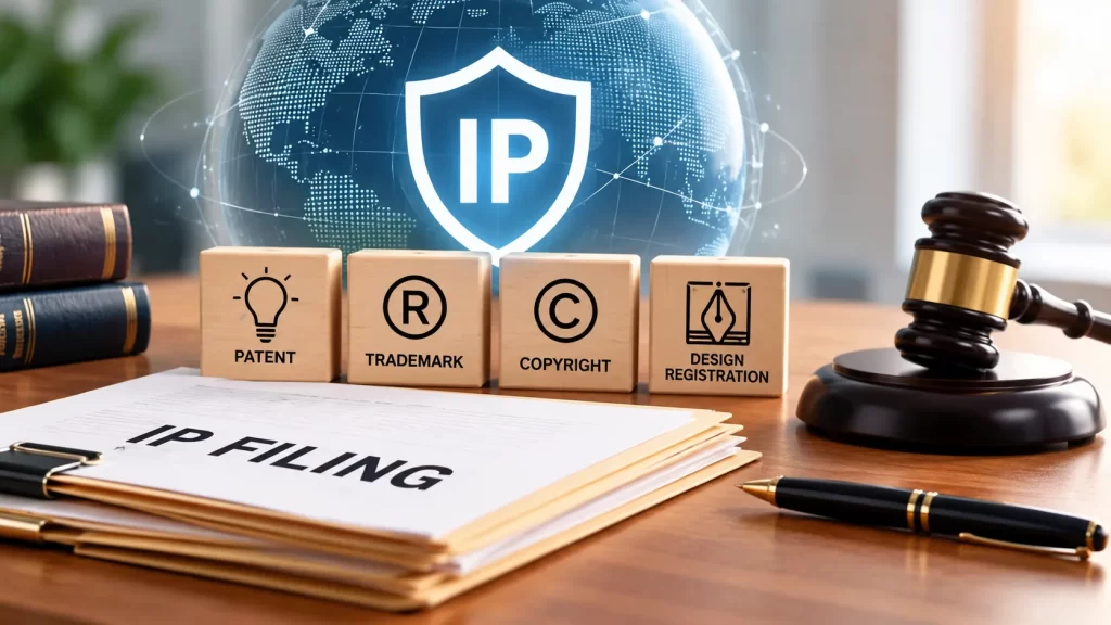 Intellectual Property Filing Desk
