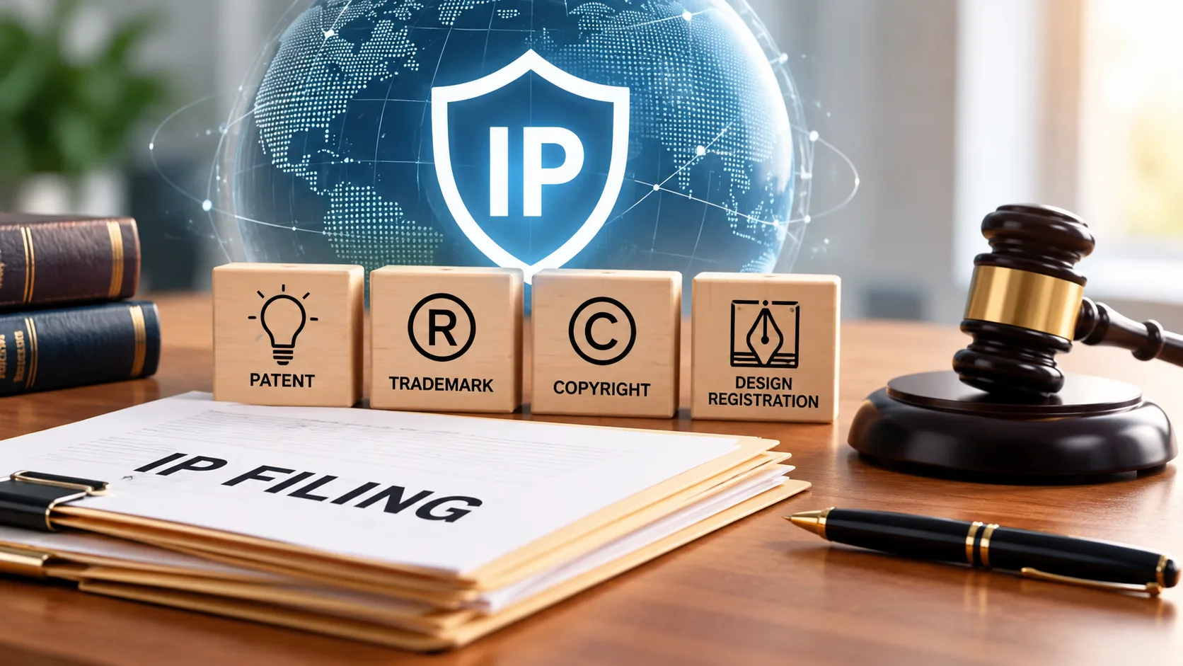 Intellectual Property Filing Desk