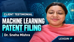 Machine Learning Patent Filing Testimonial - lexgin patent filing